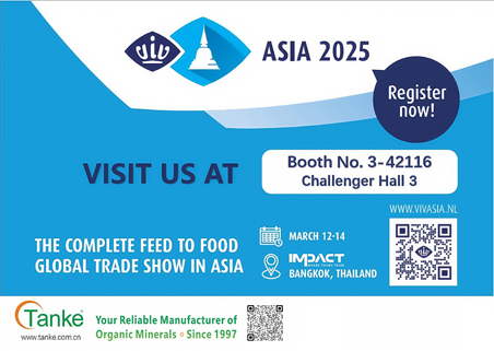 Tanke Enjoyed Nice Meetings with Global Partners at VIV ASIA 2025 in Bangkok, Thailand